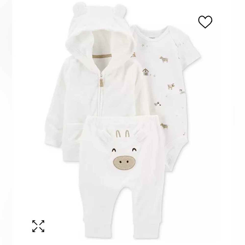 Carters baby 3 piece set